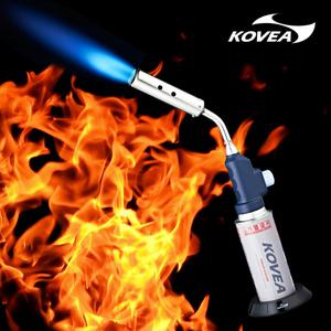 코베아 슈퍼캐논 가스토치 KT-2021 캠핑용 가스받침대포함 롱토치 요리 숯불 화로