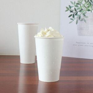 [소분] 무지 양면코팅 종이컵 아이스 종이컵 12온스 16온스 22온스 100개