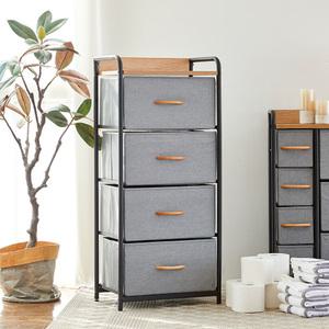 케렌시아 패브릭 서랍장 수납장 4단