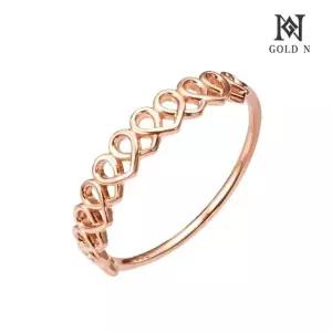 [골드앤] 14K 쉐어하트 반지