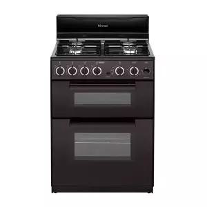 [린나이](강남점)[신세계 강남] 린나이 참숯코팅 무수그릴 4구 가스 오븐레인지 다크 브라운 RSF-BM73BR