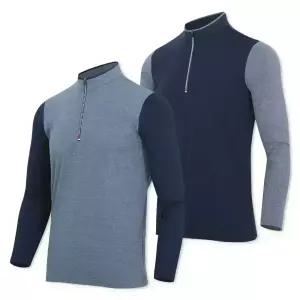 꽃중년 쿨티셔츠 냉감 기능성 쿨링 긴팔 집업티셔츠 스판 아이스 쿨론 여름용 상의 시원한 편한 빅사이즈