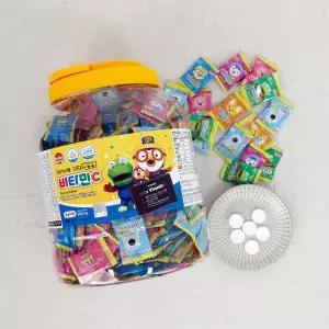 [보리보리/태양생활건강]뽀롱뽀롱 대용량 뽀로로 비타민C 500정