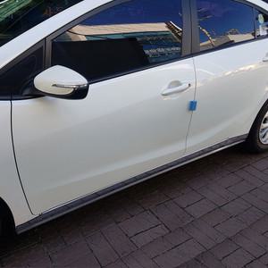 더뉴그랜드스타렉스 스텝몰딩 긁힘방지 스크래치 방지 자동차 스테인레스 몰딩 2P 사이드스커트