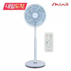 [내일도착] SHINIL 프리미엄 BLDC 저소음 키높이 선풍기 리모컨 블루 SIF-BL24B