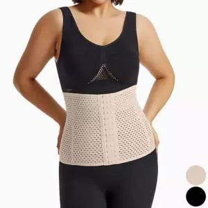 [오노마] ONM 여름 메쉬 후크 허리 복대 몸매보정 군살 뱃살 가림