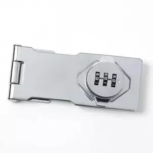 문 서랍 180도 비밀번호 잠금장치 2구 실버 창고자물쇠 서랍자물쇠
