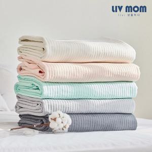 리브맘 순면 피그먼트 매트리스 침대패드 고정밴드 SS