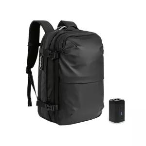 진공백팩 CANZ 다용도 에어펌프 포함 RFID차단 도난방지가방 방수 메쉬소재 기내용 수화물 캔즈 해외 여행용 압축백팩 캐리어 만큼 수납되는 진공 가방 대용량 캠핑 배낭 확장형 