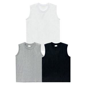 [란젤] 남성 베이직 30수 순면 나시 티셔츠 (1매) 나시티 남자티 데일리