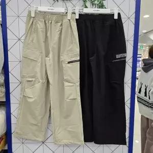 에꼴리에 주니어 나일론 파라슈트 바지 25A1702GN