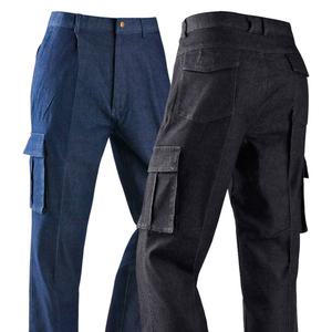 남성 봄 가을 스판 건빵 청바지 2개 작업복바지 단체