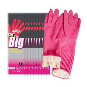 마미손 특특대 XXL 고무장갑 10켤레  / 빅사이즈 위생 주방 큰손