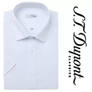 [갤러리아] [듀퐁]25년S/S(슬림핏/반소매)스트레치셔츠 SE5MM21HS361SWH