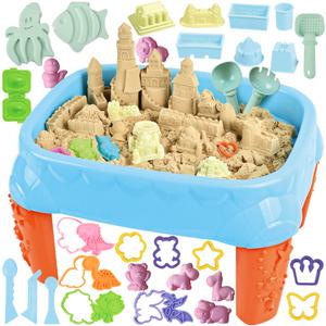 R 매직 클레이 도우 플레이 테이블 샌드 스노우 lc43-8 점토 모래놀이 퍼티 교재 교구