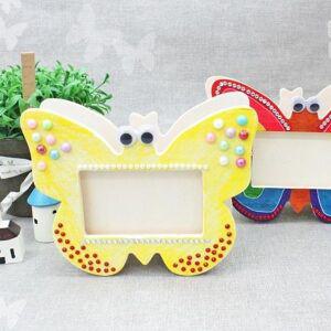 (학습교재)잼잼아트 나비사진 연필꽂이(5인)