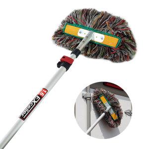 TL버스차걸레 헤드+트윈락만능폴대 세트 옵션 선택1 (대형차 탑차 세차걸레)