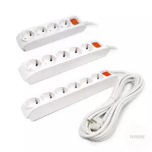 은우네 코드 비교환형 멀티콘센트 5M 멀티탭4구 4000W