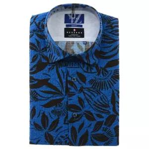 [롯데백화점]예작 밑단일자 면스판 프린트 슬림핏 반소매 (YJEMUA652)