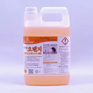 지피원 오렌지 3.75리터 다목적세정제/화장실/세정제/인덕션/바닥/물때/크리너/찌든/때/업소용/주방/세제