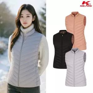 [아웃도어스/콜핑]콜핑 여성 겨울 덕다운 보온 등산 경량 패딩 조끼 KSC761UV3W