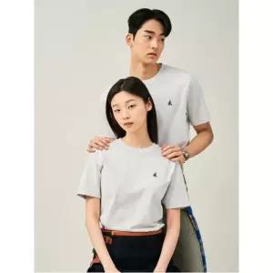 [빈폴] (BC5242E120) [빈폴멘] [Essential] 수피마 코튼 라운드넥 티셔츠  아이보리