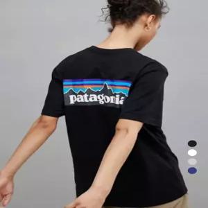 [파타고니아]파타고니아 오가닉 P-6 로고 반팔 티셔츠