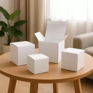 노리스  정사각 종이 선물 상자 고급 미니 접이식 원터치 답례품 포장 박스