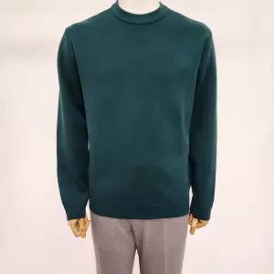 [파렌하이트]발열히트 풀오버 라운드 니트 다크그린_U01FL