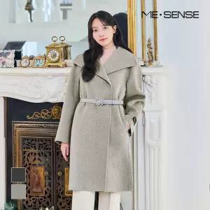 [미센스] 벨티드 캐시미어코트_MB3YHMM181A