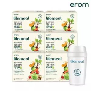 황성주 박사의 1일1생식 라이프밀 6박스+흔들컵 1개