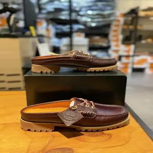 [팀버랜드][팀버랜드] 팀버랜드 A6ETD EIW 남성 비브람 보트슈즈 뮬 브라운 (P003702675)