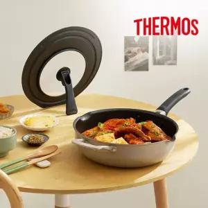 써모스 접이식 스탠딩 멀티뚜껑 KLD-002K 26cm 28cm