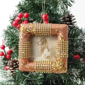 트리 잇템 트렌드 로즈골드 2p세트(사각액자) 오너먼트