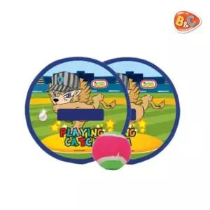 플레잉 캐치볼/공놀이/게임/세트/캣치볼/케치볼/공던지기/공받기/공찍찍이/놀이용/볼놀이/볼장난감/아동