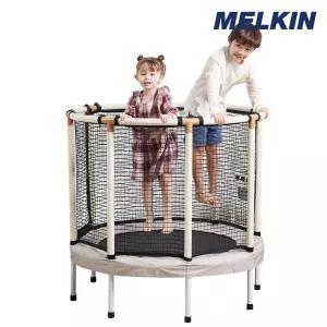 [리퍼]멜키즈 안전망 트램폴린 점핑 방방 가정용 운동 유아 기구 실내 어린이 방방이 헬스 유산소 대형