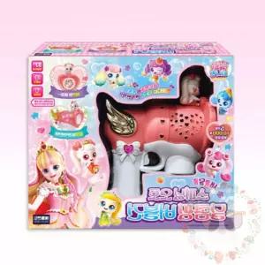 옥이드림 티니핑 오토 달콤핑 버블건 비누방울건 자동비눗방울 비누방울머신건