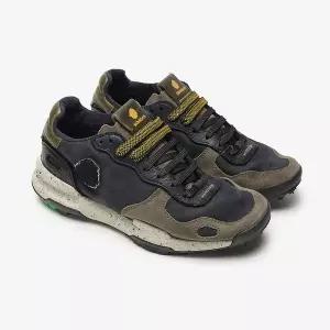 [사토리산](센텀시티점)차크로나 프리미엄 남성 스니커즈 블랙 카키 120091A293