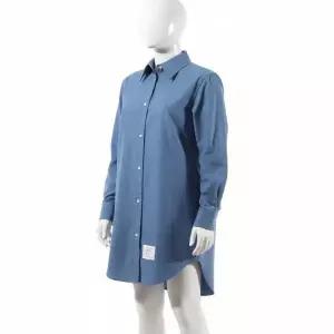 [톰브라운]THOM BROWNE RWB 스트라이프 버튼 다운 셔츠 드레스 FDSE33A F0351 440 823743