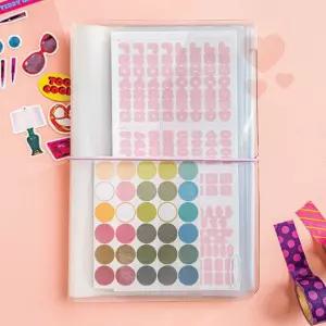 PVC 지퍼백 스티커파일 스티커파우치