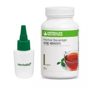 물마시기 좋은 허브차 히비스커스 녹차 홍차 100g +티용기 허벌라이프