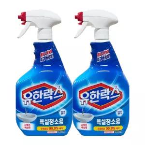 유한락스 욕실청소용 900ml 2개 / 화장실청소 세정제 세제