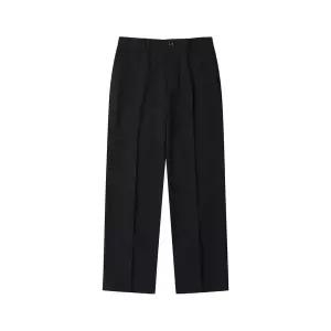 [커스텀멜로우](강남점) 블랙 릴렉스 핏 셋업 팬츠 CWPAM25421BKX