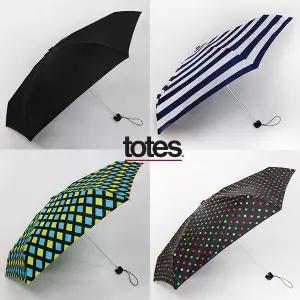 [totes] 5단 여행용 파우치 수동우산(초소형) 모음전 (A105)