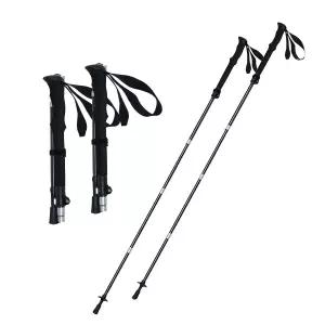 블랙야크 25년신상 5단 듀랄루민 트레킹등산스틱 2개1세트 EVA 그립 폴딩SET스틱C_130 2BYSTXU907 223711