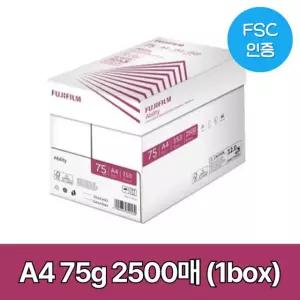 후지필름 A4용지 어빌러티(Ability) 복사용지 75g 2500매 1박스
