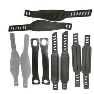 스트랩 자전거 페달 운동 조절 Dark 1. 사이클 교체 발판 발 Grey 사이클링 발가락 클립