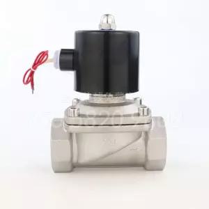 스텐 솔밸브 전자밸브 솔레노이드 온수 전자변 공압 배관 산업용 DN154점AC220V