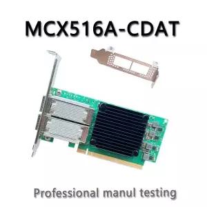 Mellannox Connectx-5 MCX516A-CDAT 네트워크 어댑터 듀얼 포트 QSFP28 CX516A 100GB