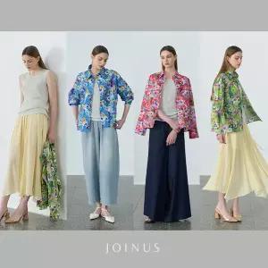 [조이너스] 26SS 플라워 셔츠재킷+니트탑 세트